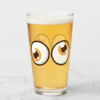 Coupe Funny des yeux de verre