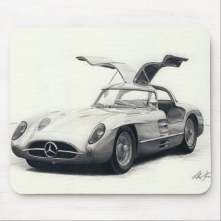 Coupé Mercedess 300SLR Mousepad
