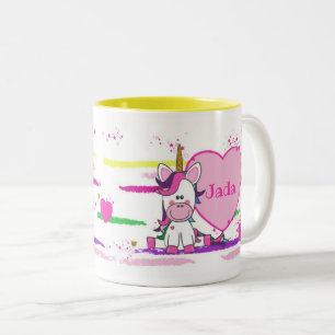 Coupe Unicorn aux couleurs joyeuses - Unicorn mug