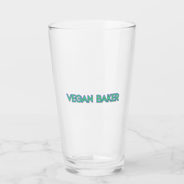 Coupe Vegan Baker de verre (Devant)