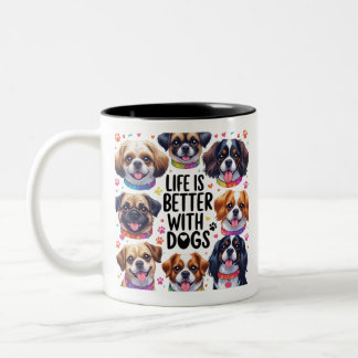 Couper le chien Mug Lover Cadeau café Mug Cup Cade