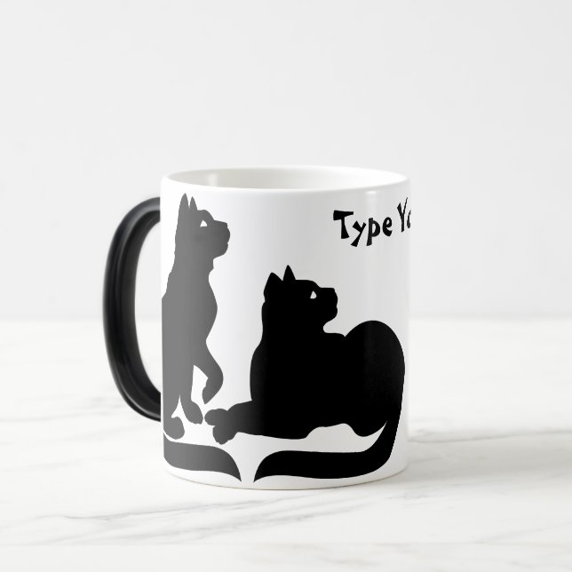 Coupes Amoureux de les chats de Mug Cat Mug Coffee (Devant gauche)