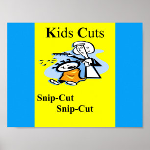 Coupes pour enfants Poster de la nip de nid Matte