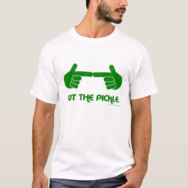 Coupez le T-shirt de conserves au vinaigre (Devant)