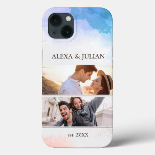 Couple 2 photos coque iphone personnalisé