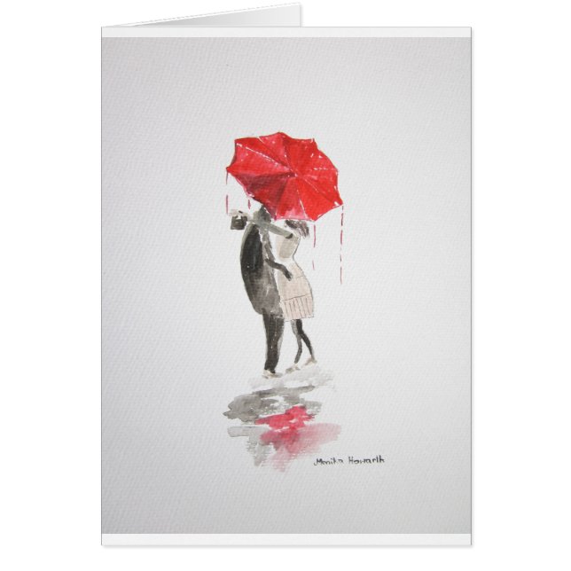 Couple amoureux embrasser Valentine's Day vintage (Devant)