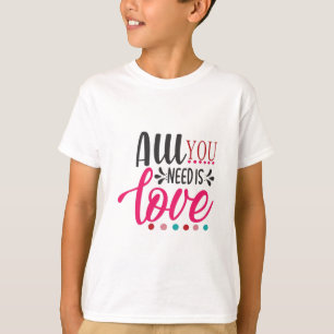 Couple Art alles, was Sie brauchen, ist Liebe T-Shirt