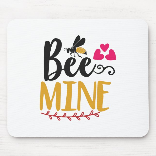 Couple Art Bee Mine Mousepad (Vorne)
