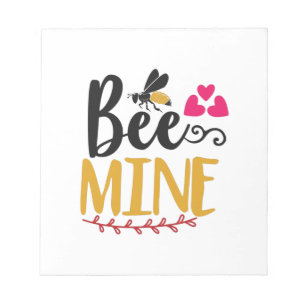 Couple Art Bee Mine Notizblock