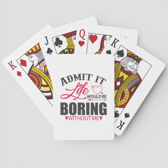 Couple Art geben es Leben Spielkarten (Rückseite)