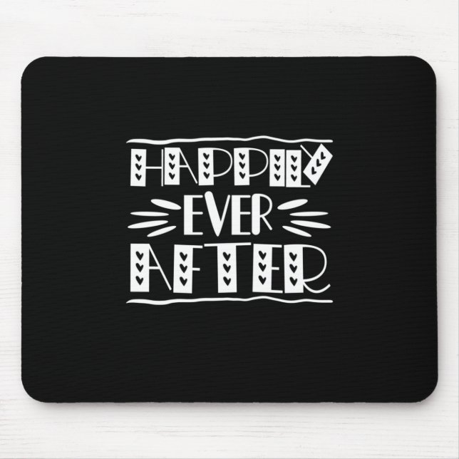 Couple Art glücklich immer nach Mousepad (Vorne)