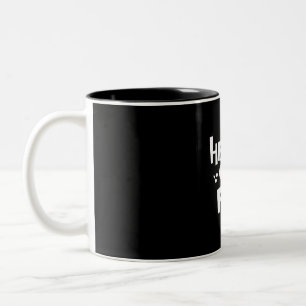Couple Art hört auf Feuer Zweifarbige Tasse