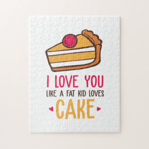 Couple Art I Liebe Sie mögen Lieben Kuchen