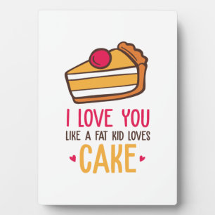 Couple Art I Liebe Sie mögen Lieben Kuchen Fotoplatte