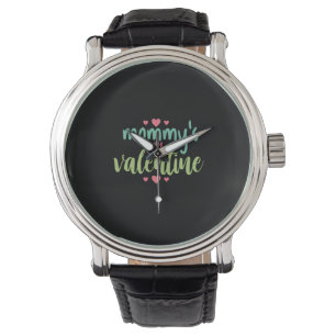 Couple Art Mommy's Little Valentine Armbanduhr