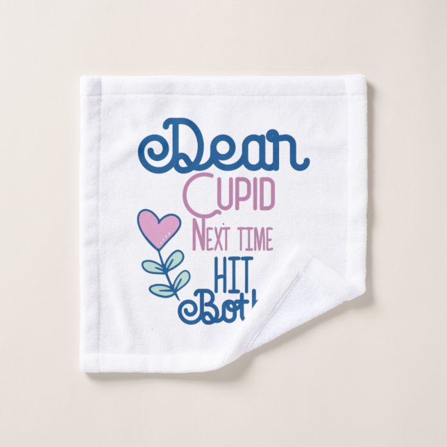 Couple Cadeau La prochaine fois frappe les deux (Gant de toilette)