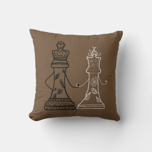 Couple d'échecs, Coussin de roi et de reine