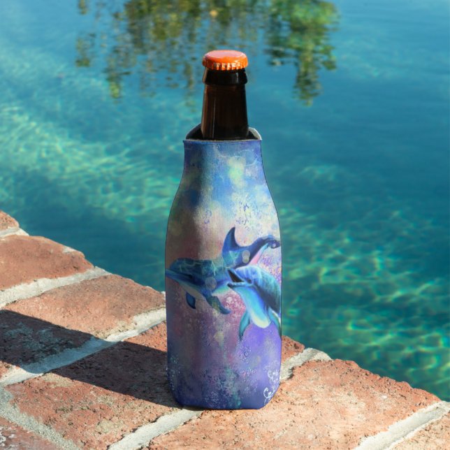 Couple Dolphin Flasche Cooler Flaschenkühler (In Situ Pool)