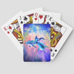 Couple Dolphin Playing Cards Spielkarten
