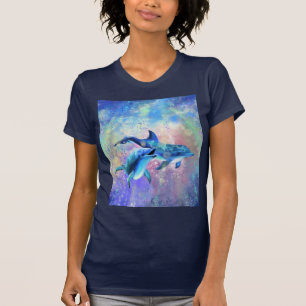 Couple Dolphin T - Shirt Happy Family