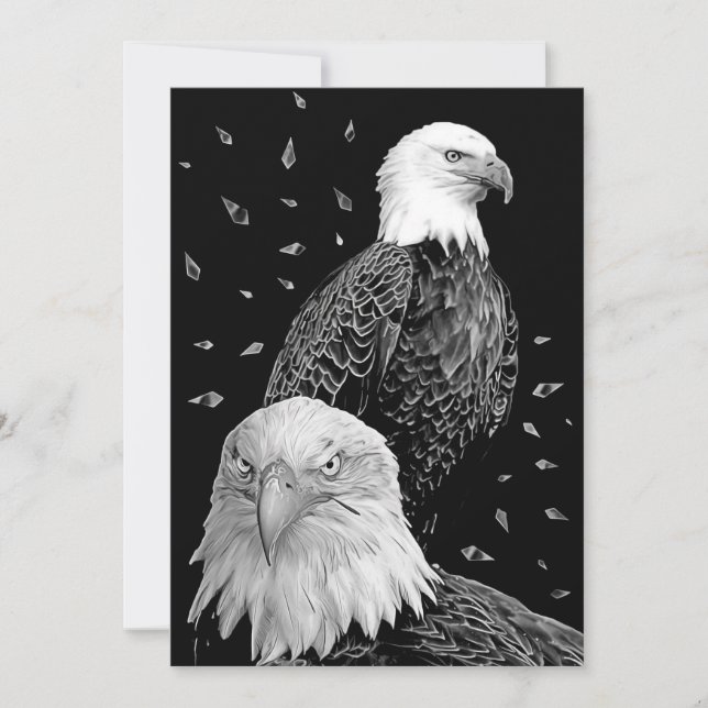 Couple Eagle Save The Date (Vorderseite)