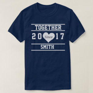 Couple "Ensemble Depuis..." T-shirts