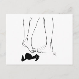 Couple et dessous postkarte