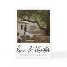 Couple Foto Hochzeit Liebe und Dankeschön Script