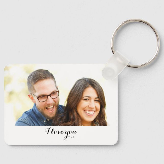Couple-Foto Schlüsselanhänger (Vorderseite)