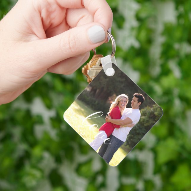 Couple Foto Schlüsselanhänger (Hand)