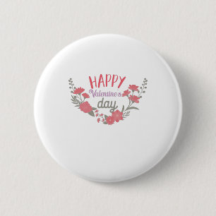 Couple Geschenk Happy Valentine's Day Button