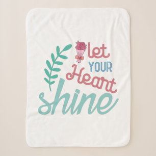 Couple-Geschenk Lasse Ihr Herz Sherpadecke