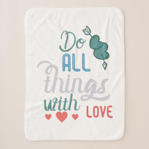 Couple-Geschenk machen alles mit Liebe Sherpadecke