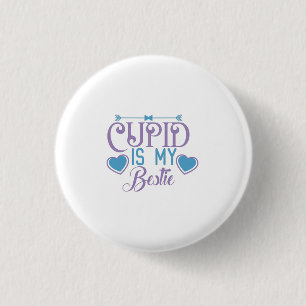 Couple Gift Cupid ist mein Bestie Button