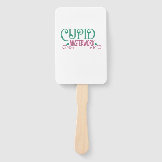 Couple Gift Cupid Masterwork Fächer (Vorderseite)