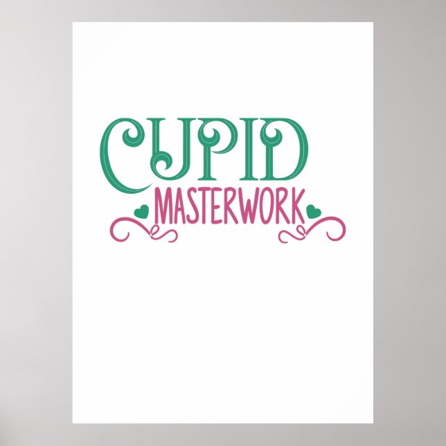 Couple Gift Cupid Masterwork Poster (Vorne)