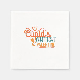Couple Gift Cupid's Niedliche Valentine Serviette