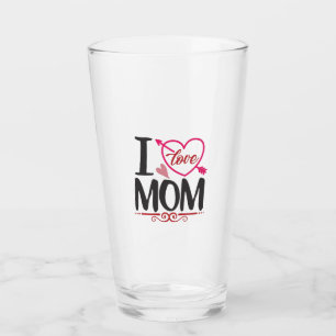 Couple Gift I Liebe Mama Glas
