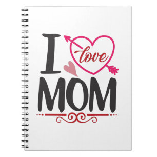 Couple Gift I Liebe Mama Notizblock
