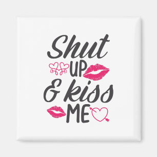 Couple Gift Kiss Me Magnet