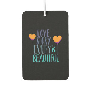 Couple Gift Liebe Story ist schön Autolufterfrischer