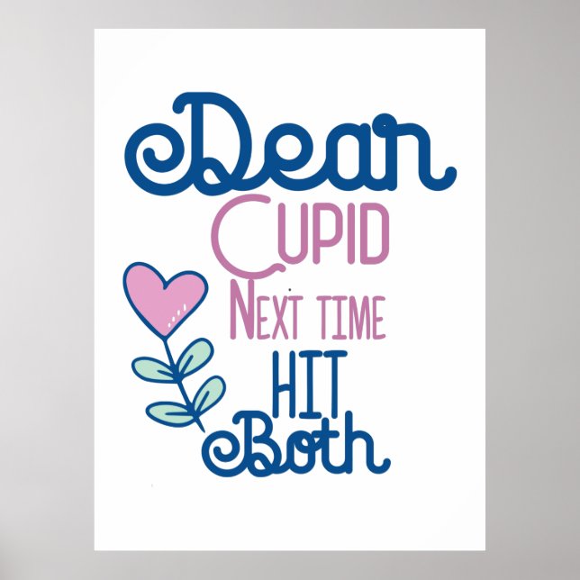 Couple Gift nächstes Mal treffen beide Poster (Vorne)