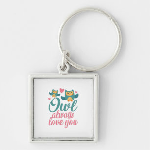 Couple Gift Owl Immer Liebe You Schlüsselanhänger