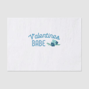 Couple Gift Valentine Babe Blume Seidenpapier