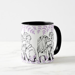 Couple Kiss - Romantische Liebe & Beziehung Tasse