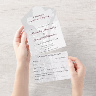 Couple lesbien Faire-part de mariage