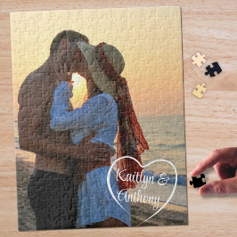 Couple Liebe Foto Personalisiert