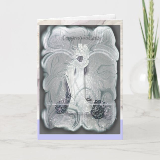 Couple mariage........ Carte (Devant)