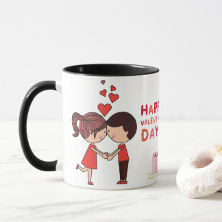 Couple mug, coffee mug for Valentine's Day gift Tasse