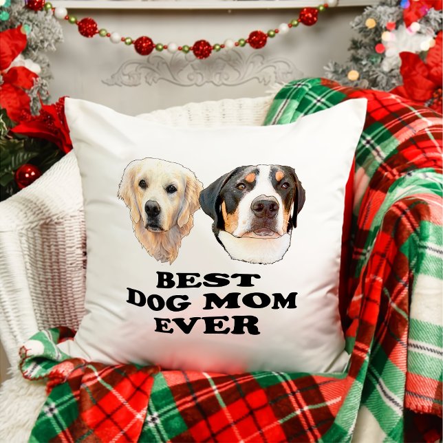 Couple Pet Hand Zeichne Personalisierte Weihnachte Kissen (Von Creator hochgeladen)